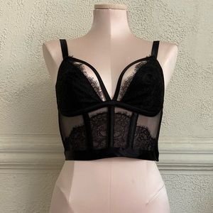 Victoria’s Secret Sheer Lace Sexy Underwire Bra.🕷